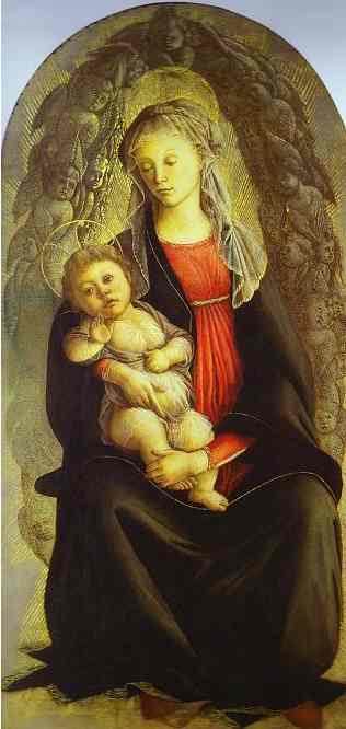 Sandro Botticelli Madonna in Glory